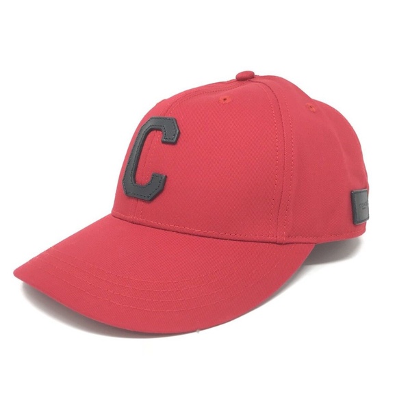 Coach Other - Coach F86147 Unisex Varsity C Black Cap Hat
